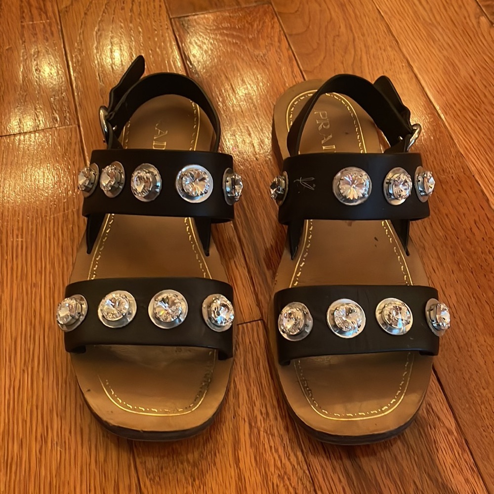 Authentic Prada Milano sandals